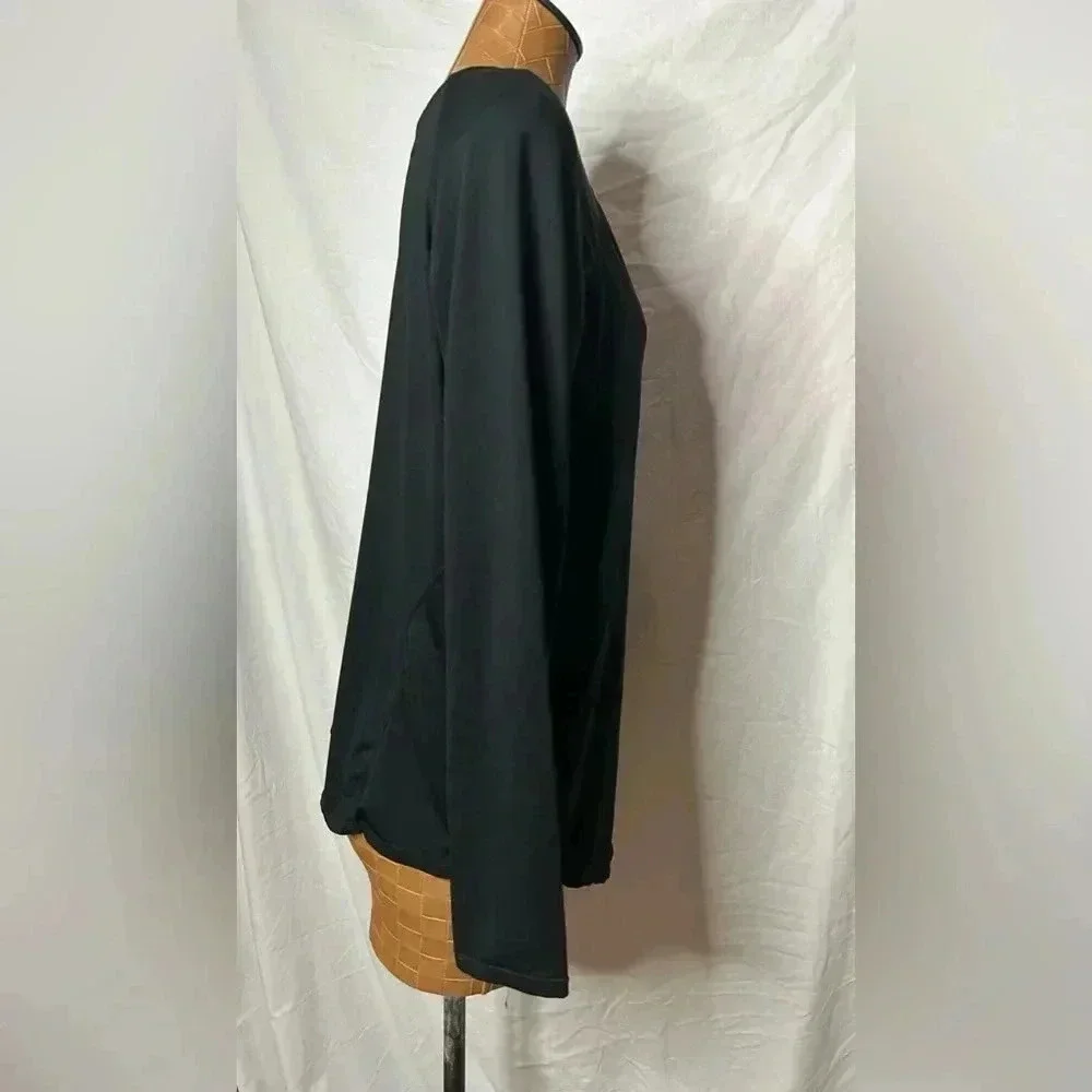 Jockey Thermals Mens Large Black Long Sleeve Base Layer Top‎ JK8412334